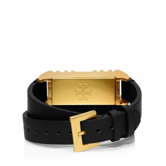 Tory Burch for Fitbit® Leather Wrap Bracelet - Picture 2 of 6